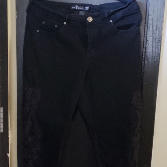 one 5 one Pants - Black jeans